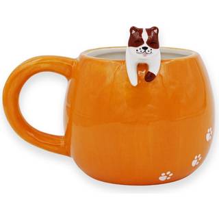 Pets Friends Dogs Krus, Orange, 35 cl