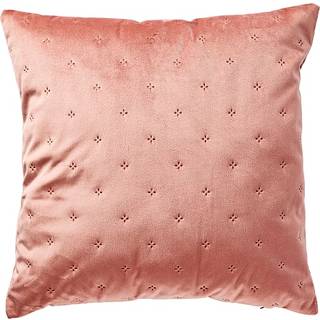 Salling pyntepude - rosa velour (På lager i varehus)