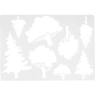 Skabelon skov og natur 26,7×18,7 cm