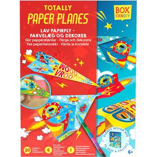 BOX CANDIY 20 papirfly til at farvelægge og dekorere - (BC-1958)
