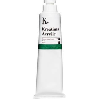 Kreatima Acrylic akrylfarve 120 ml – Chromium Oxide Green PG 17