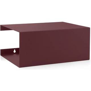 ReCollector BoxShelf Maroon Red