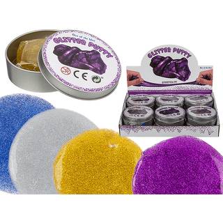 Glitzer Knete in Dose