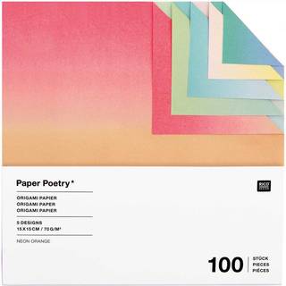 Paper Poetry Origami Linear Gradient