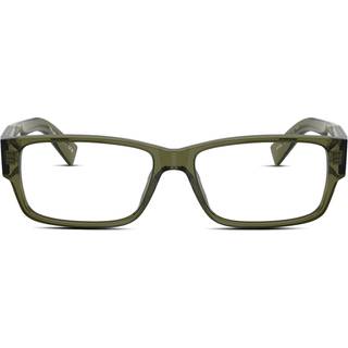 Prada Mand PR B09V 25A1O1 Optiske stel Acetat Grøn Transparent Firkantet Normal