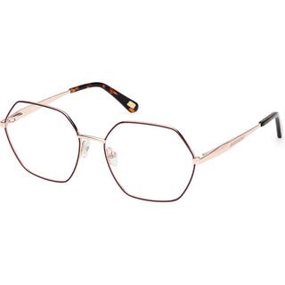 Skechers SE50064 028 53 Briller Kvinder Burgunder - Shiny Burgundy On Rose Gold - 53mm