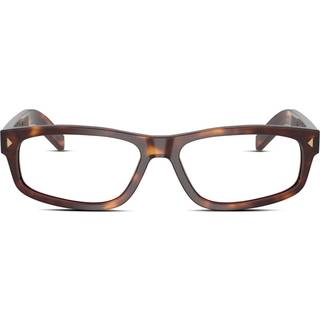 Prada Mand PR B02V 15W1O1 Optiske stel Acetat Skildpadde Transparent Firkantet Normal