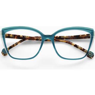 Etnia Barcelona Zaz TQHV 54 Briller Kvinder Blue - Opaque Turquoise Blue On Clear - 54mm