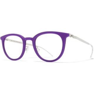 Mykita Sindal 374 47 Briller Mænd Purple - Shiny Silver - 47mm