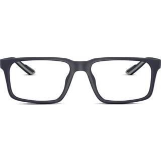 Armani Exchange AX3118U 6105 55 Briller Mænd Blue - Matte Dark Blue - 55mm