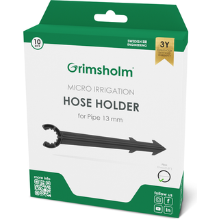 Grimsholm Hose holder 13 mm (1/2"), 10 pcs -