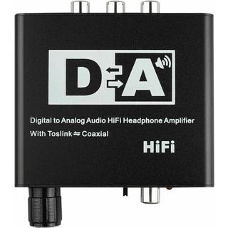 192 kHz digital optisk koaksial til analog lyd-hifi-konverter
