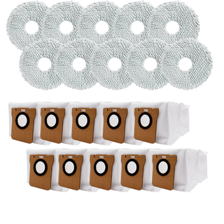 Støvsugerposer og mopper til Xiaomi X10 robotstøvsugere