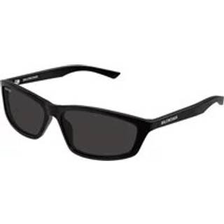 Balenciaga Unisex BB0401S 001 Solbriller Acetat Sort Grå Firkantet