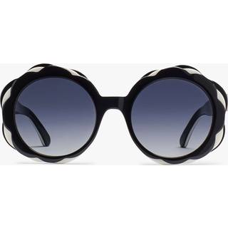 Kate Spade KS Vivi 2/G/S Asian Fit P56/9O 54 Solbriller Kvinder Black - Black On Double Laminate - 54mm