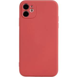 iPhone 11 - EIDERWOOD Foret Fleksibelt Plast Cover - Mørkerød