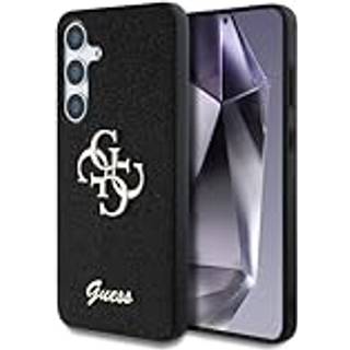 Samsung Galaxy S25+ Guess 4G Round Patch Classic Logo Cover - MagSafe-kompatibel - Sort