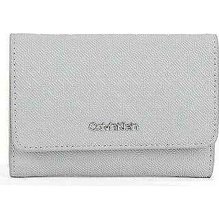 Small Logo RFID Trifold Wallet - Grey - One Size