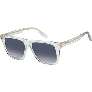 Marc Jacobs Mand MARC 847/S 900/08 Solbriller Acetat Transparent Blå Firkantet Normal Skygge