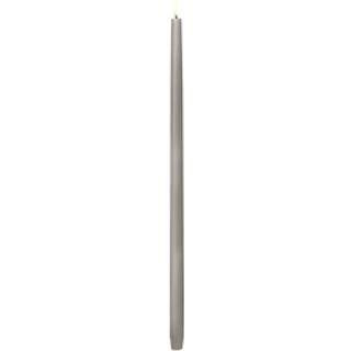 LED Tall Taper Lys, Sandstone