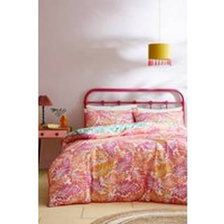 Appletree Appletree Pink Carmen 100% Cotton Duvet Cover Set