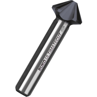 Spidsforsænker 90° 4-skærs HSS-Co5 RunaTec 12,4mm