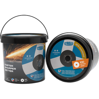 Skæreskiver Standard 41X ø125×1,0 A60Q-BFS, 100stk