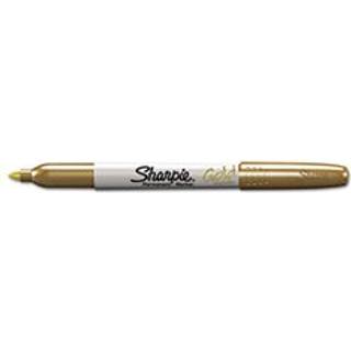 Sharpie Metallic Permanent Markers guld dusin