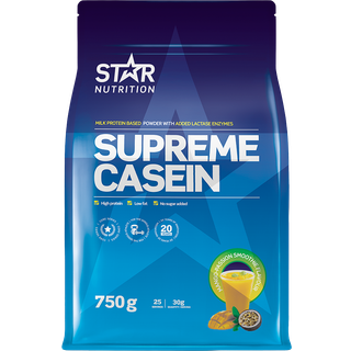 Star Nutrition Supreme Casein Mango-Passion Smoothie Flavour 750g