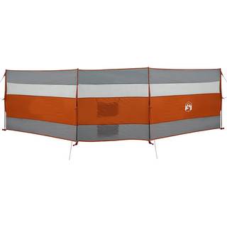 læsejl 508x130 cm vandtæt grå og orange