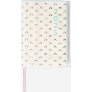 Dagbog med regnbuer A5 - engelsk