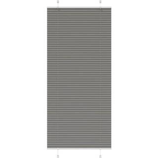 Plisségardin Antracit Stofbredde 49,4 Cm Polyester Antracitgrå - 90 x 200 cm