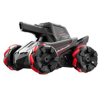 4DRC 4D-Y8 RC Tank Car / 4WD Off-road vandkugleskyder med dobbelt kontrol og to batterier - Rød