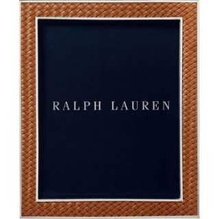 Ralph Lauren Home Brockton Ramme 12,7x17,8 Cm Saddle - Rammer Læder Brun - 682857357001