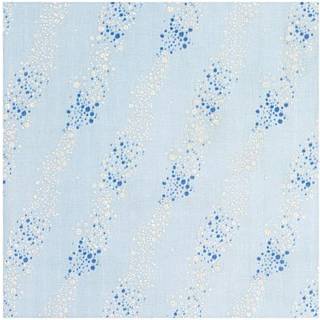 Musselin-Druckstoff Mermaid Blasen Hot Foil 140cm - Mint