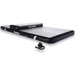 GymPlay PLUS H15 Airtrack Kit   4 meter  Black