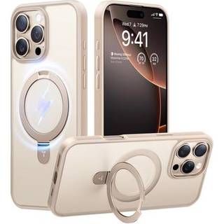 iPhone 16 Pro Max Torras Guardian Ostand MagSafe Cover - Guld