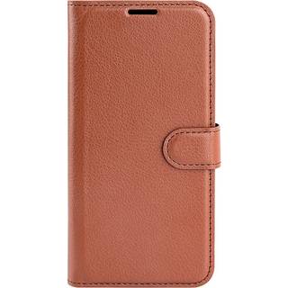 Honor 200 Lite - EIDERWOOD Kunstlæder Flip Cover m. Kortholder & Ståfunktion - Brun