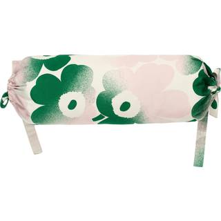 Marimekko Pieni Unikko Häivähdys Pude / Grøn / Offwhite - Pyntepuder & Betræk Bomuld Rosa - 074238-136