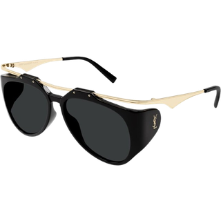 SAINT LAURENT Kvinde SL M137/F AMELIA 001 Solbriller Bio-injekt Sort Sort Pilot
