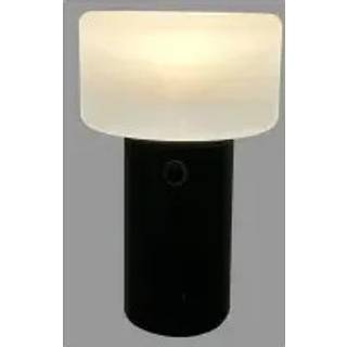 Tiny-B LED-bordlampe, sort, højde 13 cm, IP54, USB