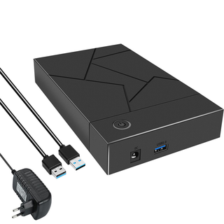 3,5 tommer harddiskkabinet USB 3.0 til harddiskkabinet - EU-stik