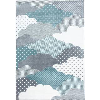 Bambi Børne Tæppeløber Sky - Blå - 80x150 (Løber)