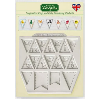 Bunting Extras, Silikone Form - Katy Sue