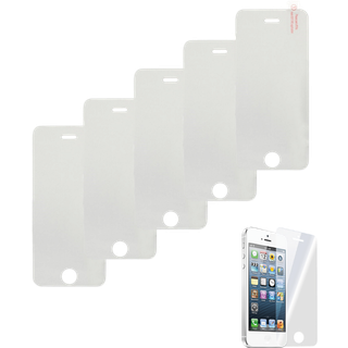 iPhone 5/5S/5C/SE  Beskyttelsesglas - 5 stk.