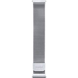 Triacle Natural mesh stålrem universal 22 mm V2, sølv ➞ På lager - klar til levering