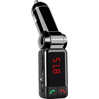 Bluetooth FM transmitter - Håndfri telefoni - Med 2 USB-porte & justerbar 160°