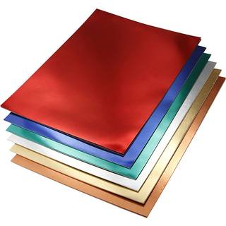 Metalkarton A4, 280 g, 30 ark, assorterede farver