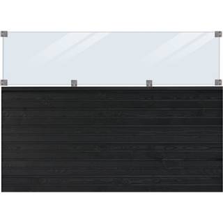 Plus Plank Profilhegn m/glas - 174×125 cm - PEFC - 27778-15