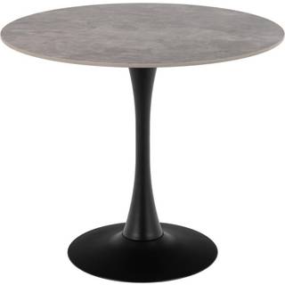 Malta Spisebord - Grå Keramik - Ø: 90 cm.